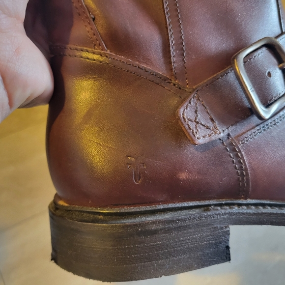 Frye Veronica Shearling Boot - Brown- Women's 8.5 - Picture 6 of 13